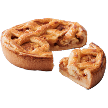 Verse ambachtelijke appeltaart